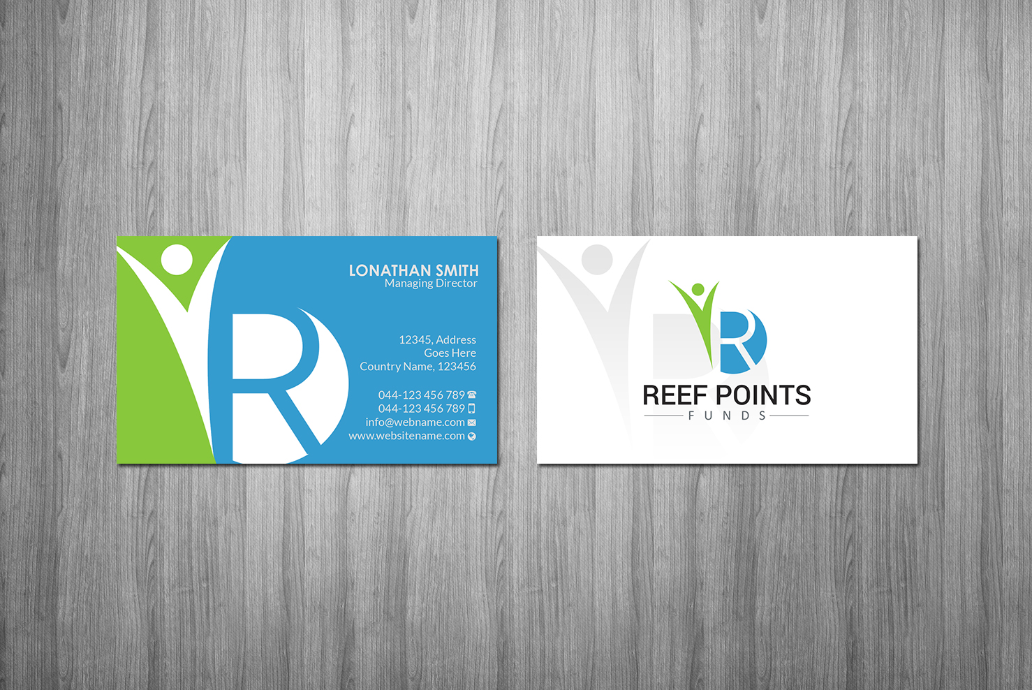 Visitenkarten-Design von Creations Box 2015 für Milestone Funds | Design #21840637