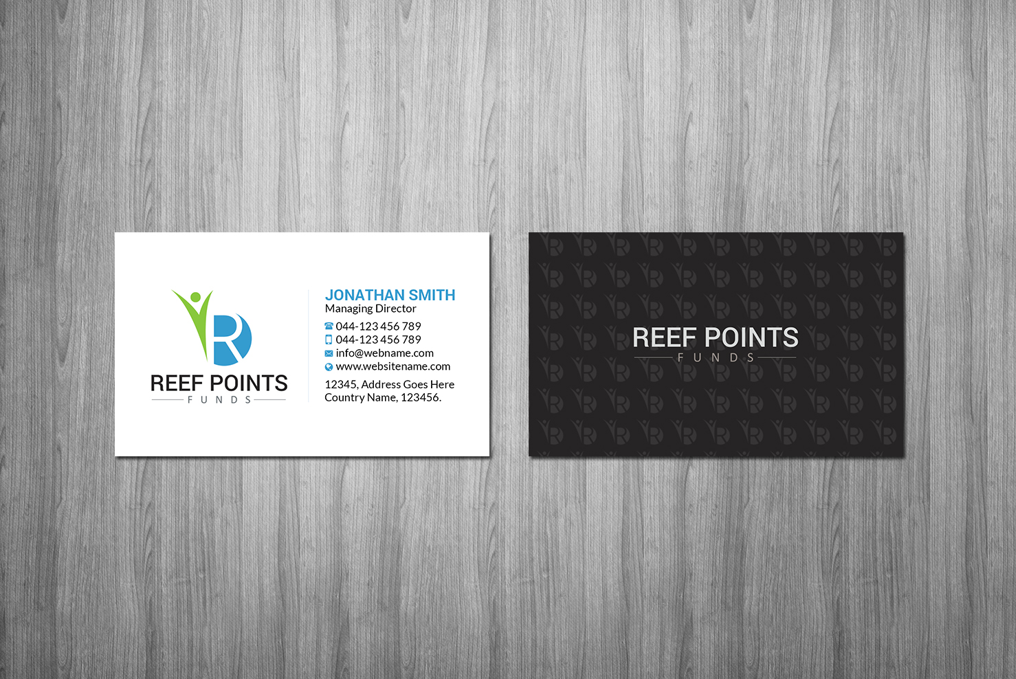 Visitenkarten-Design von Creations Box 2015 für Milestone Funds | Design #21840640