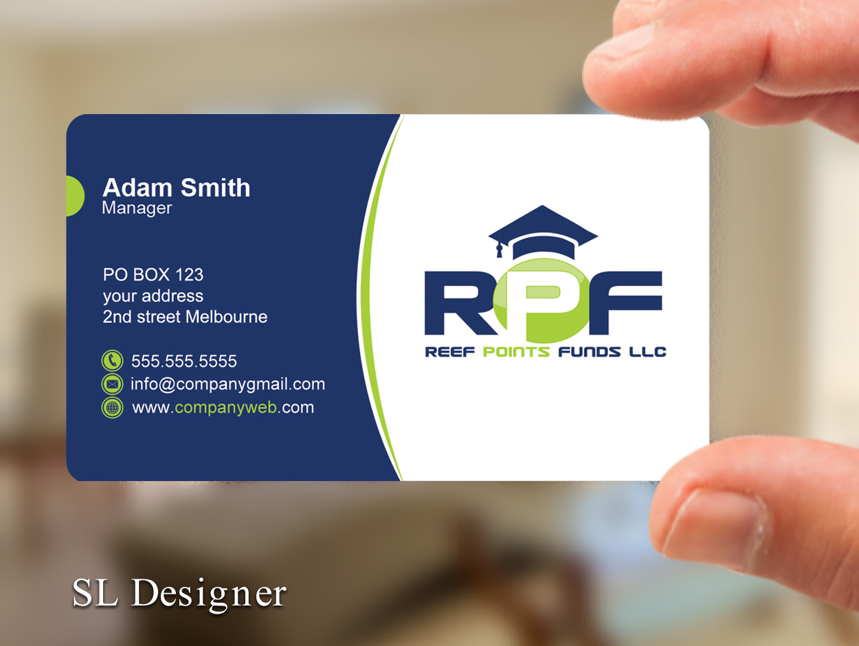 Design de Carte de Visite par SL Designer pour Milestone Funds | Design #21845336