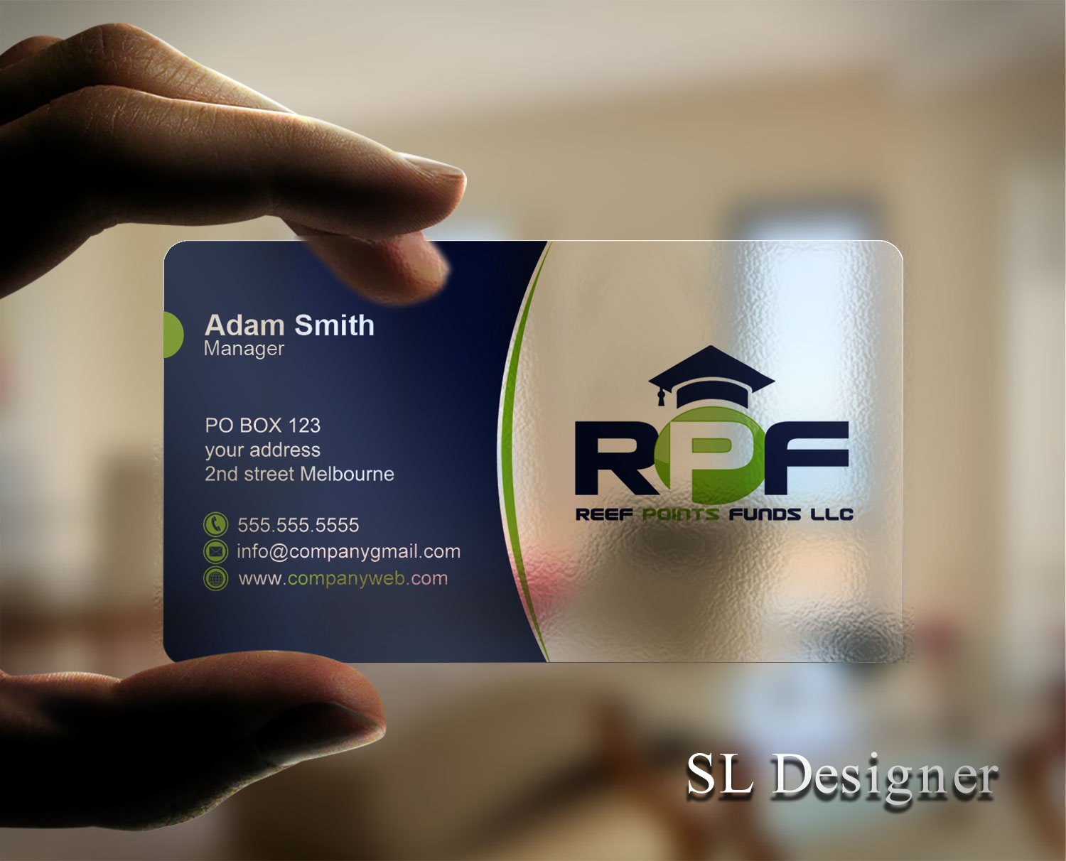 Business Card Design by SL Designer for Milestone Funds | Design #21845338