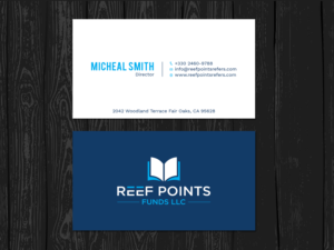 Business Card Design by Tripti Ranjan Gain for Milestone Funds | Design: #21840673