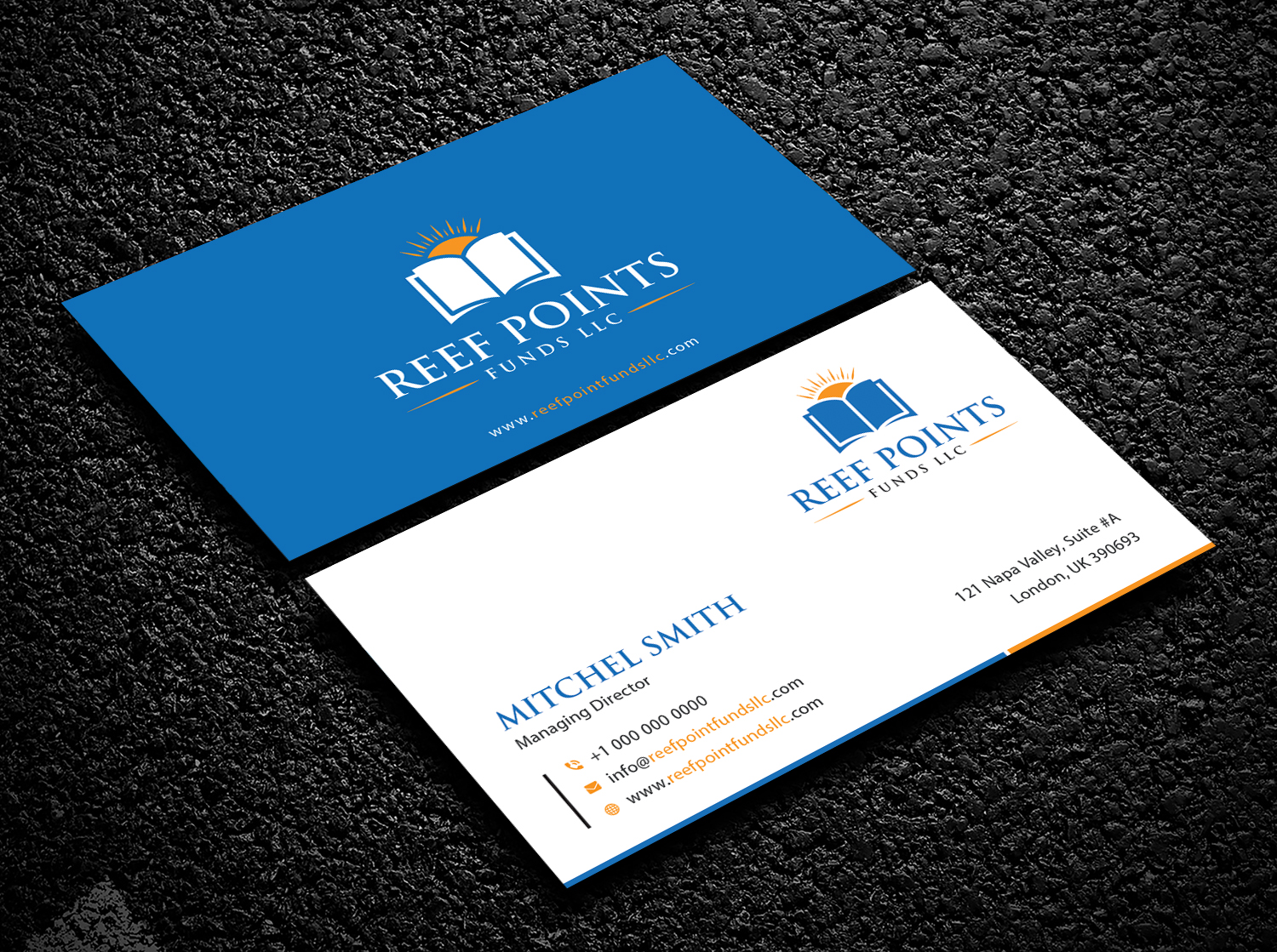 Business Card Design by Bold Pixels for Milestone Funds | Design #21855330