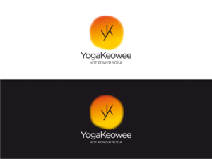 YogaKeowee, yK, yogaKeowee or a variation.  Also the tag line of HOT POWER YOGA | Logo Design by Atvento Graphics