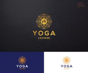 YogaKeowee, yK, yogaKeowee or a variation.  Also the tag line of HOT POWER YOGA | Logo Design by step forward 2
