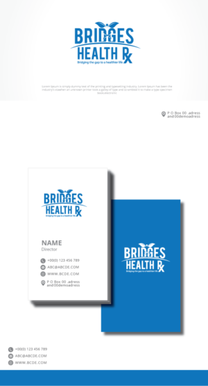 Bridges Health Rx | Logo Design by graphicevolution