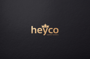 Heyco   ---- cabinet conseil should also appear as secondary text on one execution | Logo Design by GLDesigns