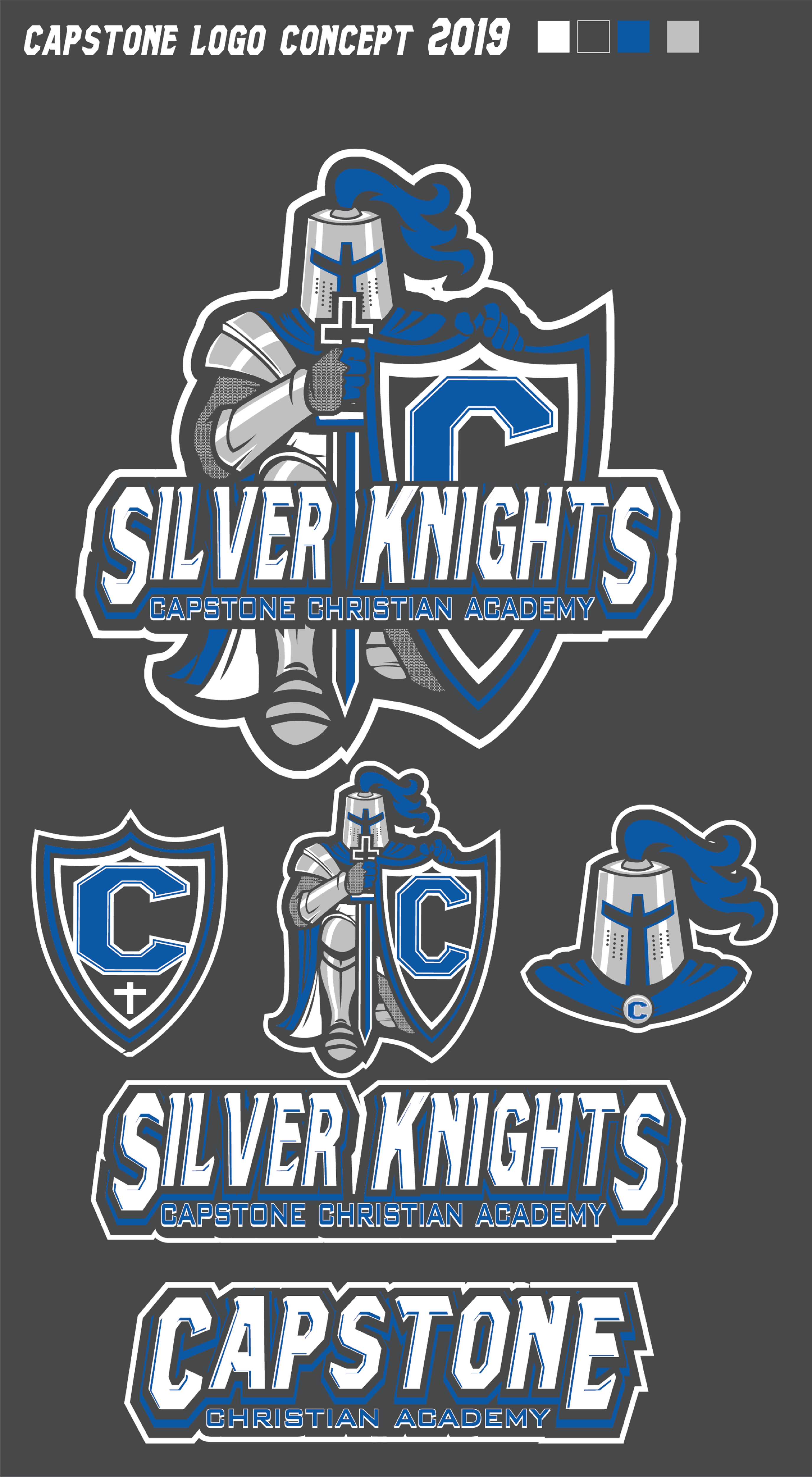 Logo Design by Michael Condello for Capstone Christian Academy | Design #21826820