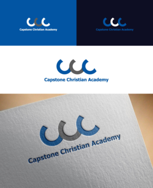 Logo Design by Ash_king for Capstone Christian Academy | Design: #21846710
