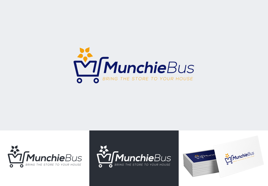 Logo Design by Anhlee for munchiebus | Design #21826789