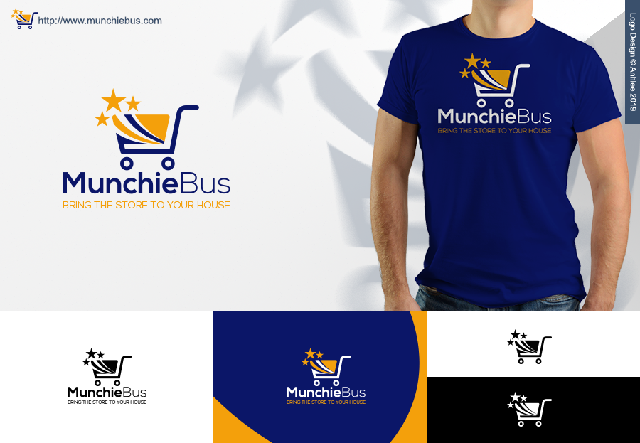 Logo Design by Anhlee for munchiebus | Design #21837175