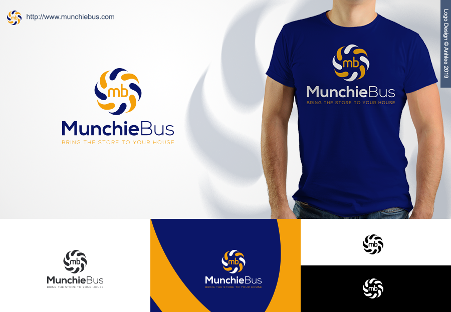 Logo Design by Anhlee for munchiebus | Design #21840368