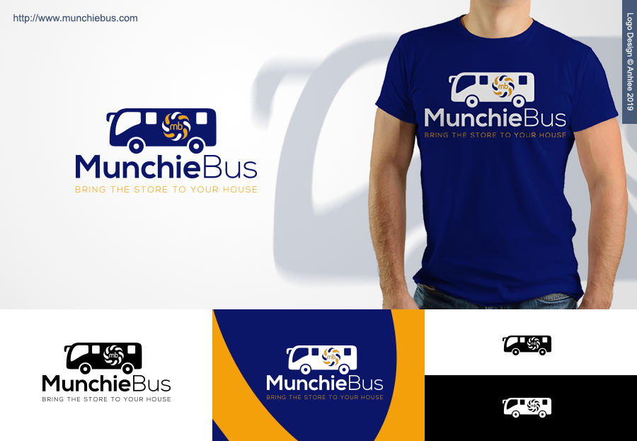 Logo Design by Anhlee for munchiebus | Design #21841097