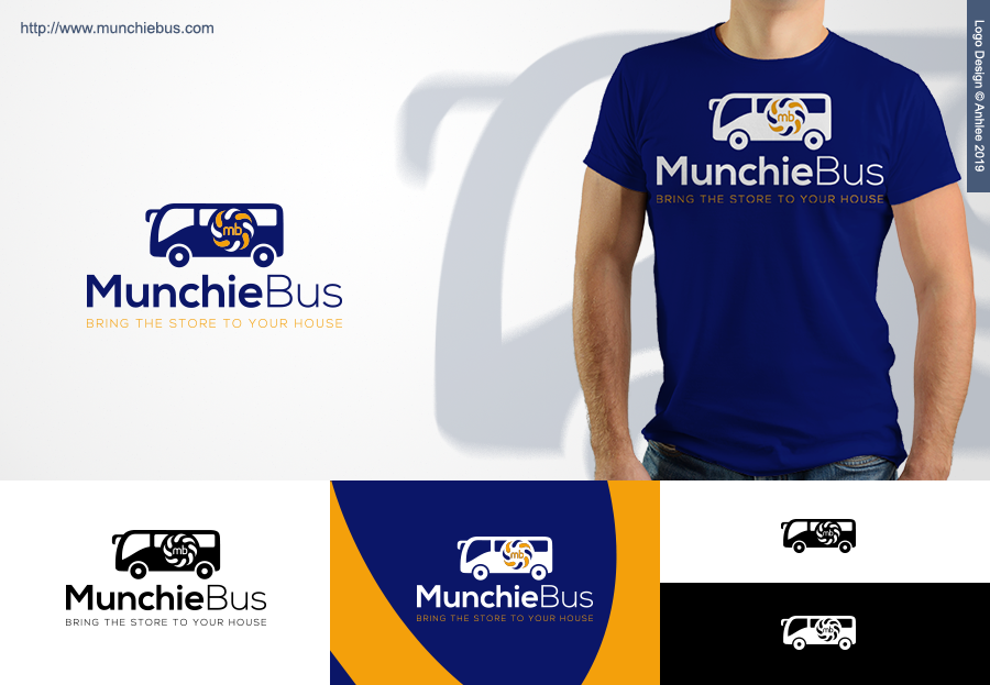 Logo Design by Anhlee for munchiebus | Design #21841572