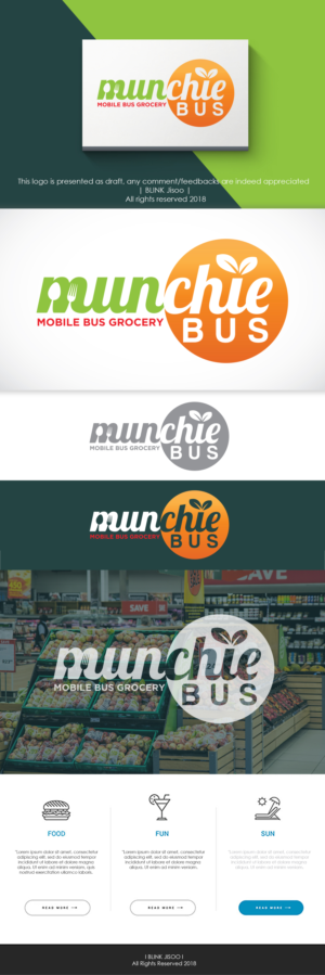 MunchieBus and/or MunchieBus.com | Diseño de Logo por Riv.