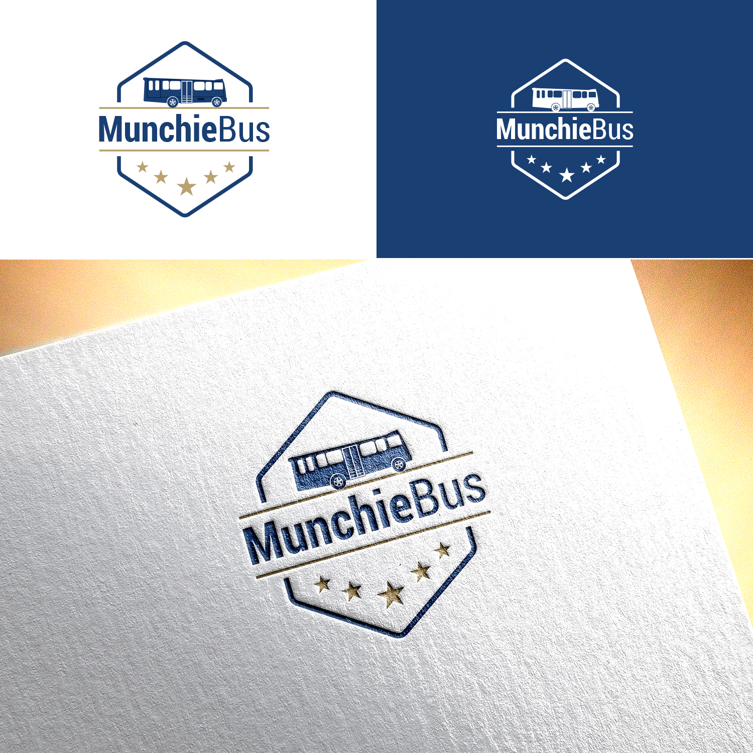Logo Design by Maxo-Biz for munchiebus | Design #21829587