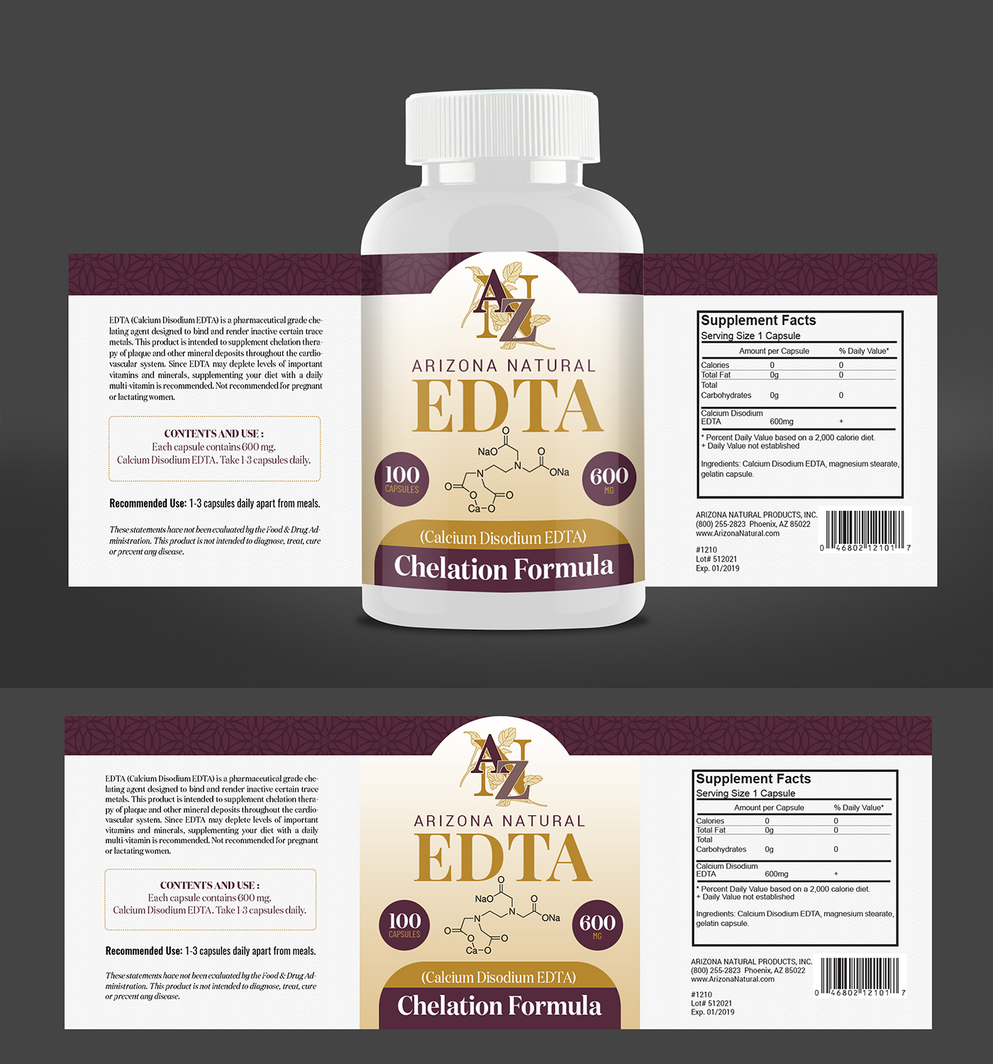 Label Design by SAI DESIGNS for Arizona Natural Products | Design #21893633