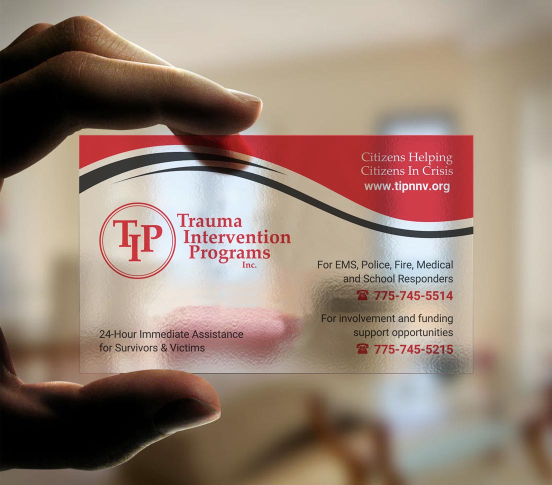 Business Card Design by INDIAN_Ashok for TIP of Northern Nevada, Inc. | Design #21830194