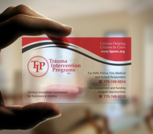 Business Card Design by INDIAN_Ashok for TIP of Northern Nevada, Inc. | Design: #21830194