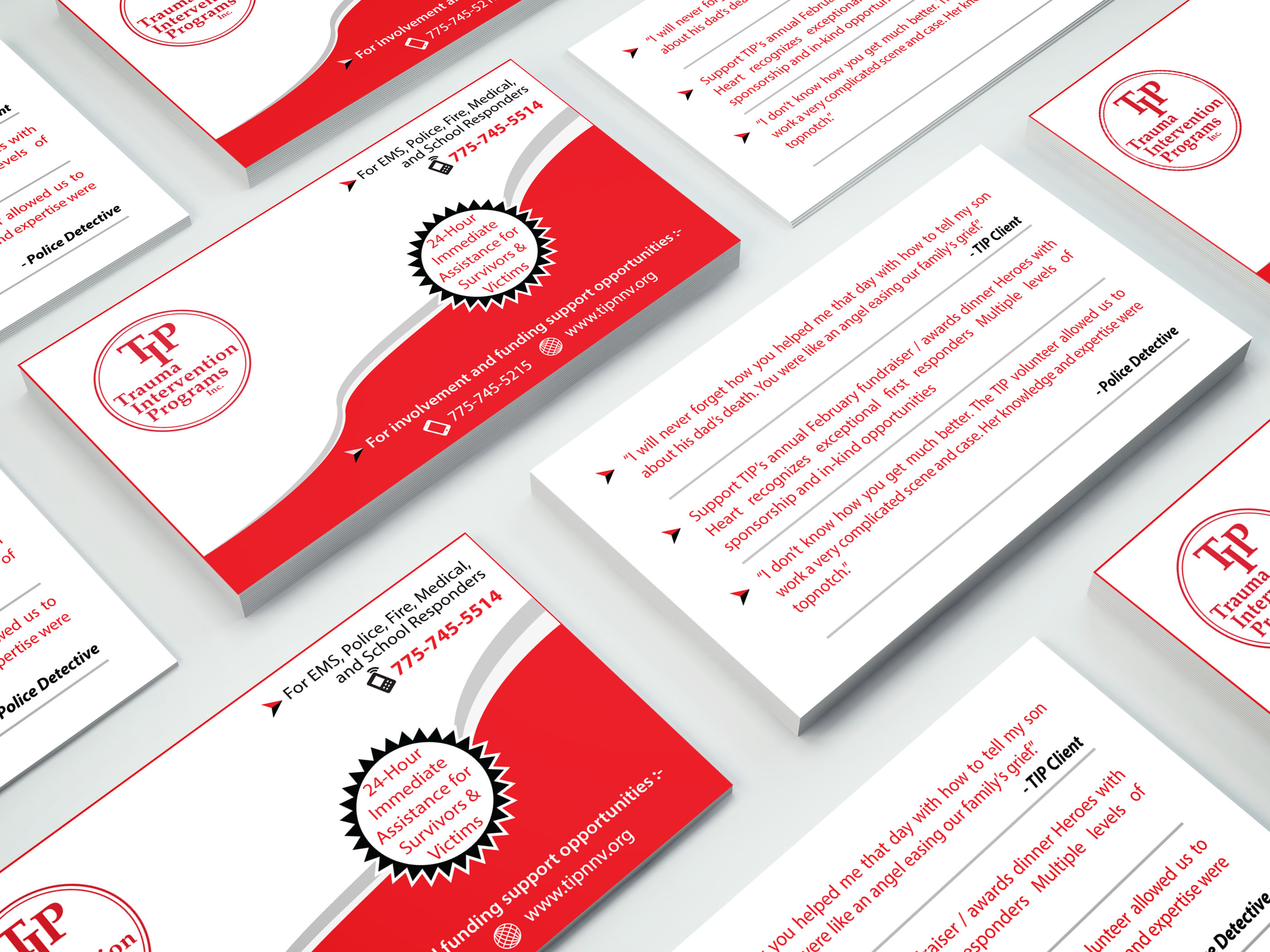 Business Card Design by Sonar Tari for TIP of Northern Nevada, Inc. | Design #21837036
