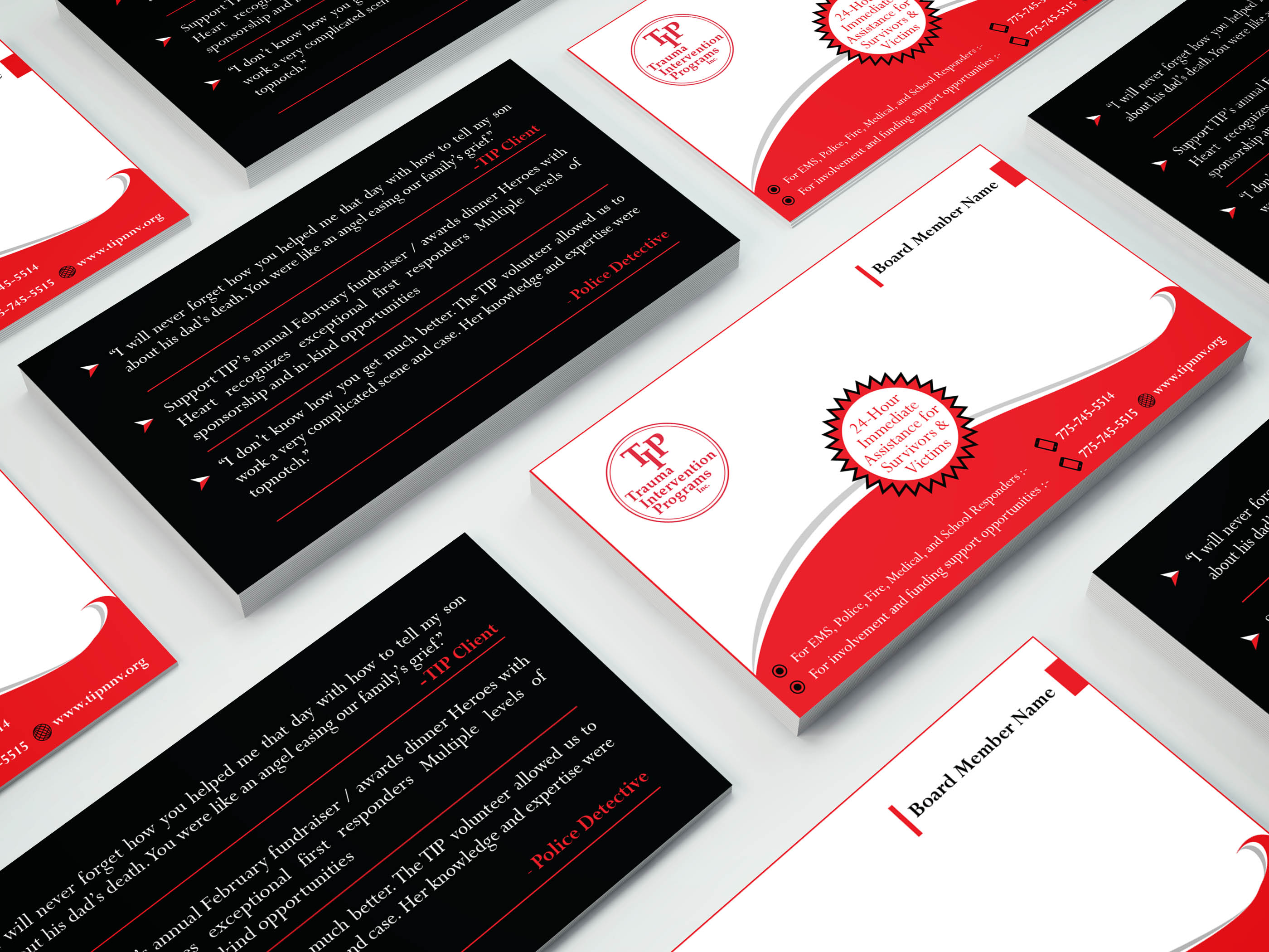 Business Card Design by Sonar Tari for TIP of Northern Nevada, Inc. | Design #21850659
