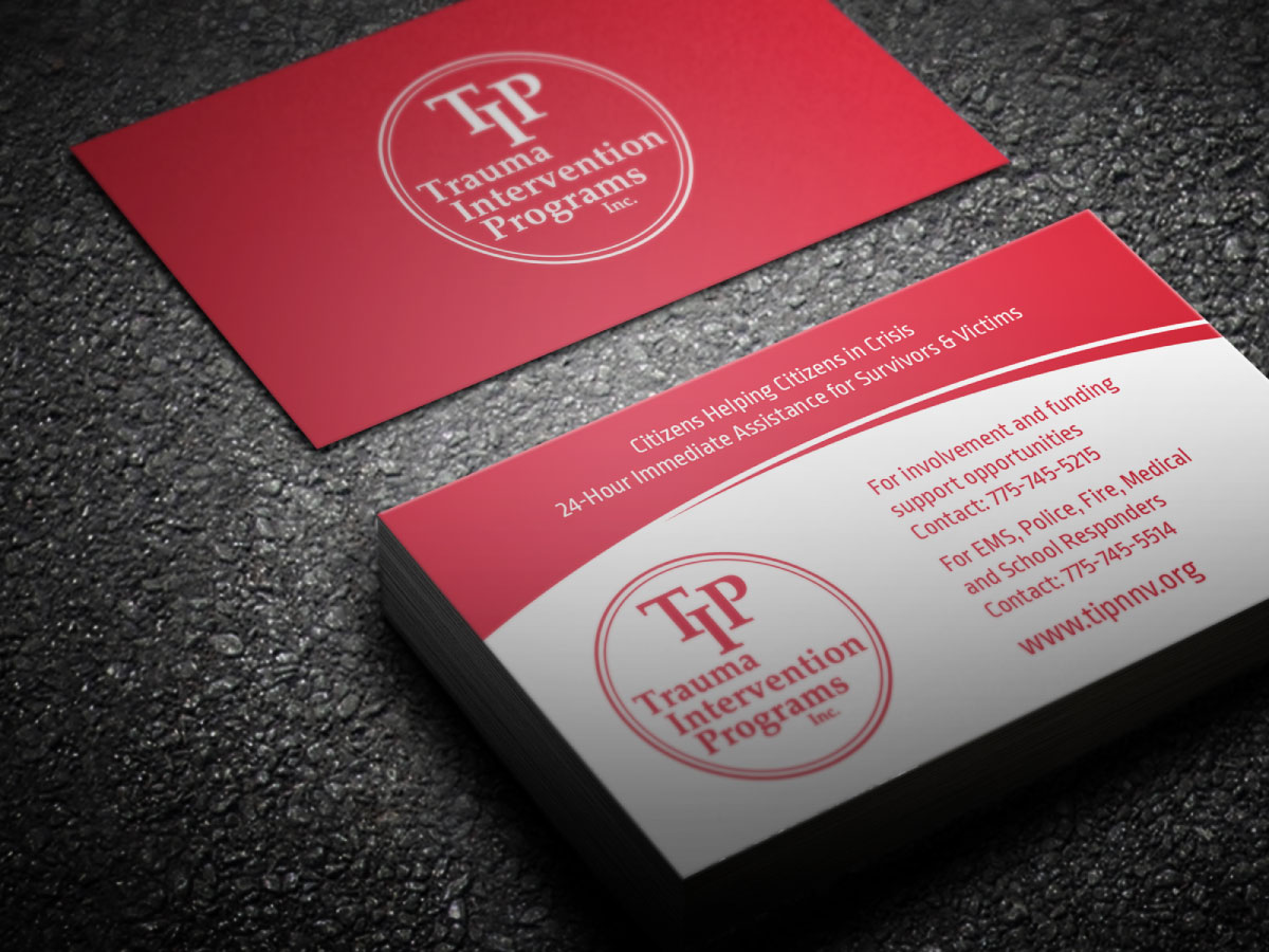 Business Card Design by LAXMI DESIGNHUB for TIP of Northern Nevada, Inc. | Design #21837208