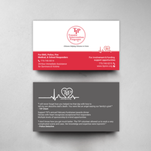 Design de Carte de Visite par chandrayaan.creative pour TIP of Northern Nevada, Inc. | Design : #21830927