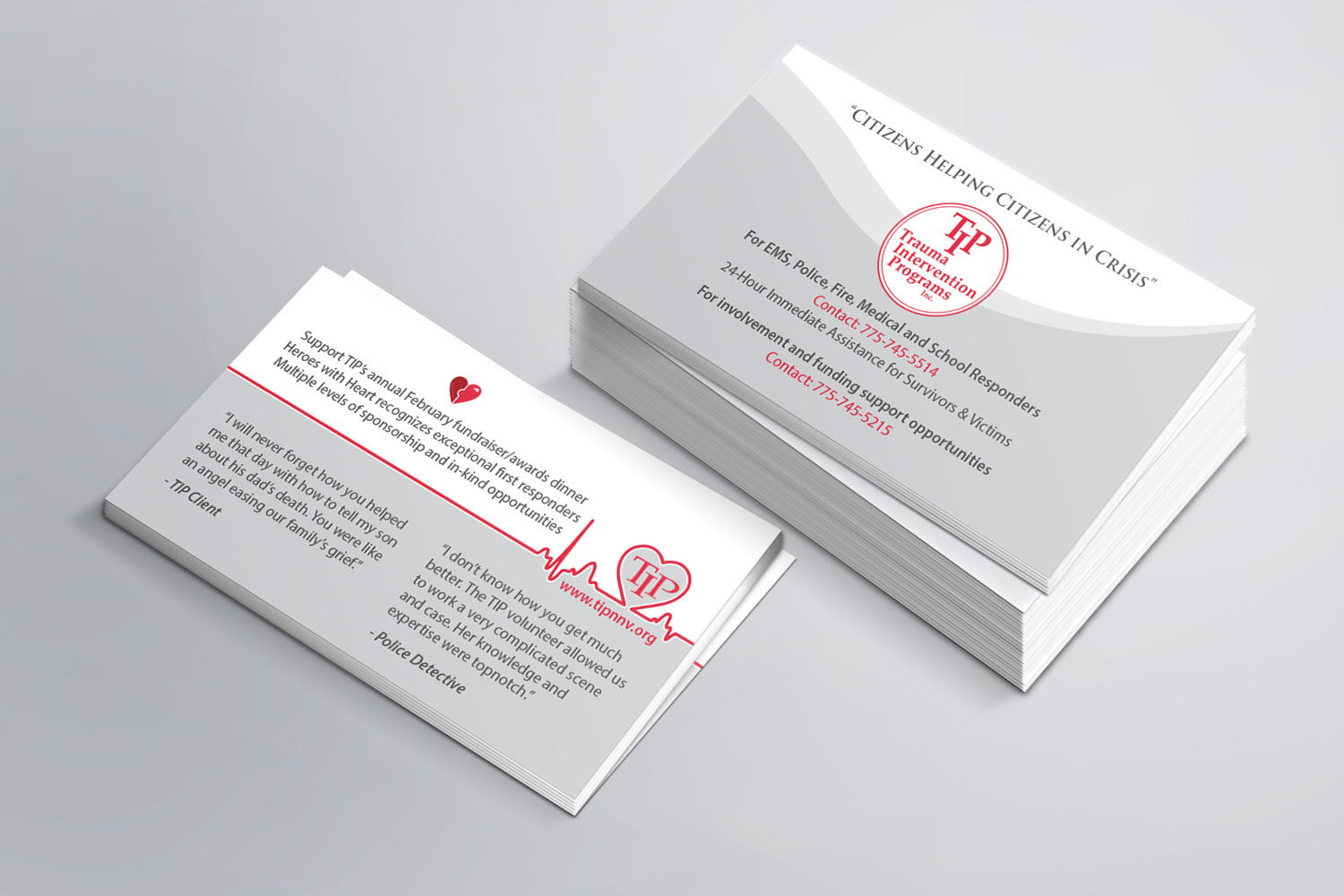 Business Card Design by MDesign for TIP of Northern Nevada, Inc. | Design #21833833