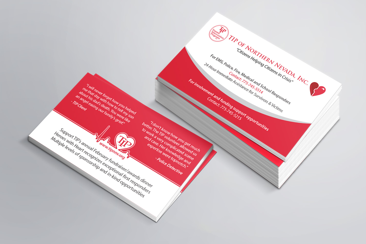 Business Card Design by MDesign for TIP of Northern Nevada, Inc. | Design #21833834