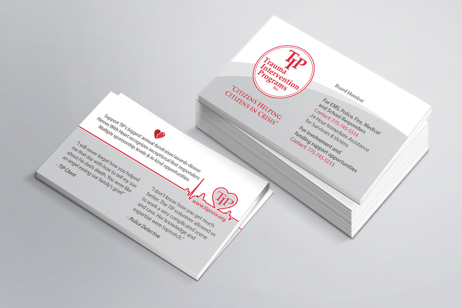 Business Card Design by MDesign for TIP of Northern Nevada, Inc. | Design #22220257
