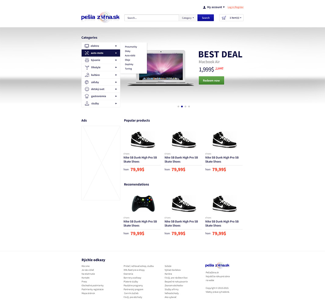 Web Design by Jaroslaw Marczak for this project | Design #2987867