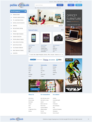 Web Design by pb for this project | Design: #2954130