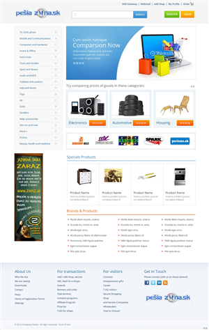Web Design by pb for this project | Design: #2954185
