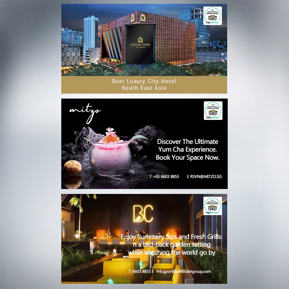 Upmarket Elegant Hospitality Banner Ad Design For A Company By