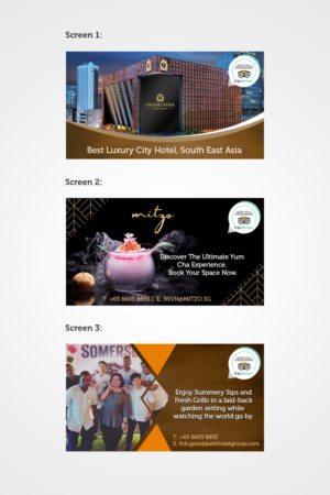 GIF Email signature banner | Banner-Design von v.senthil-designer