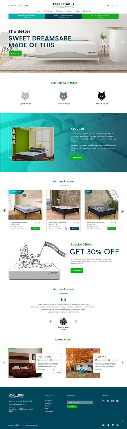 Web Design by Ved Web Services for this project | Design #21837388