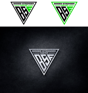 Logo Design by AFD for Bigger Stronger Faster | Design: #21828815