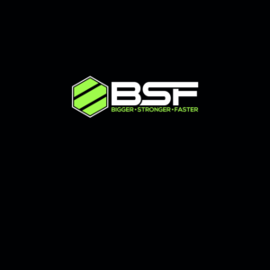 BSF - Bigger Stronger Faster OR just Bigger Stronger Faster | Logo Design by ClearDesign
