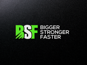Logo Design by Muhammad Imran 3 for Bigger Stronger Faster | Design: #21829798