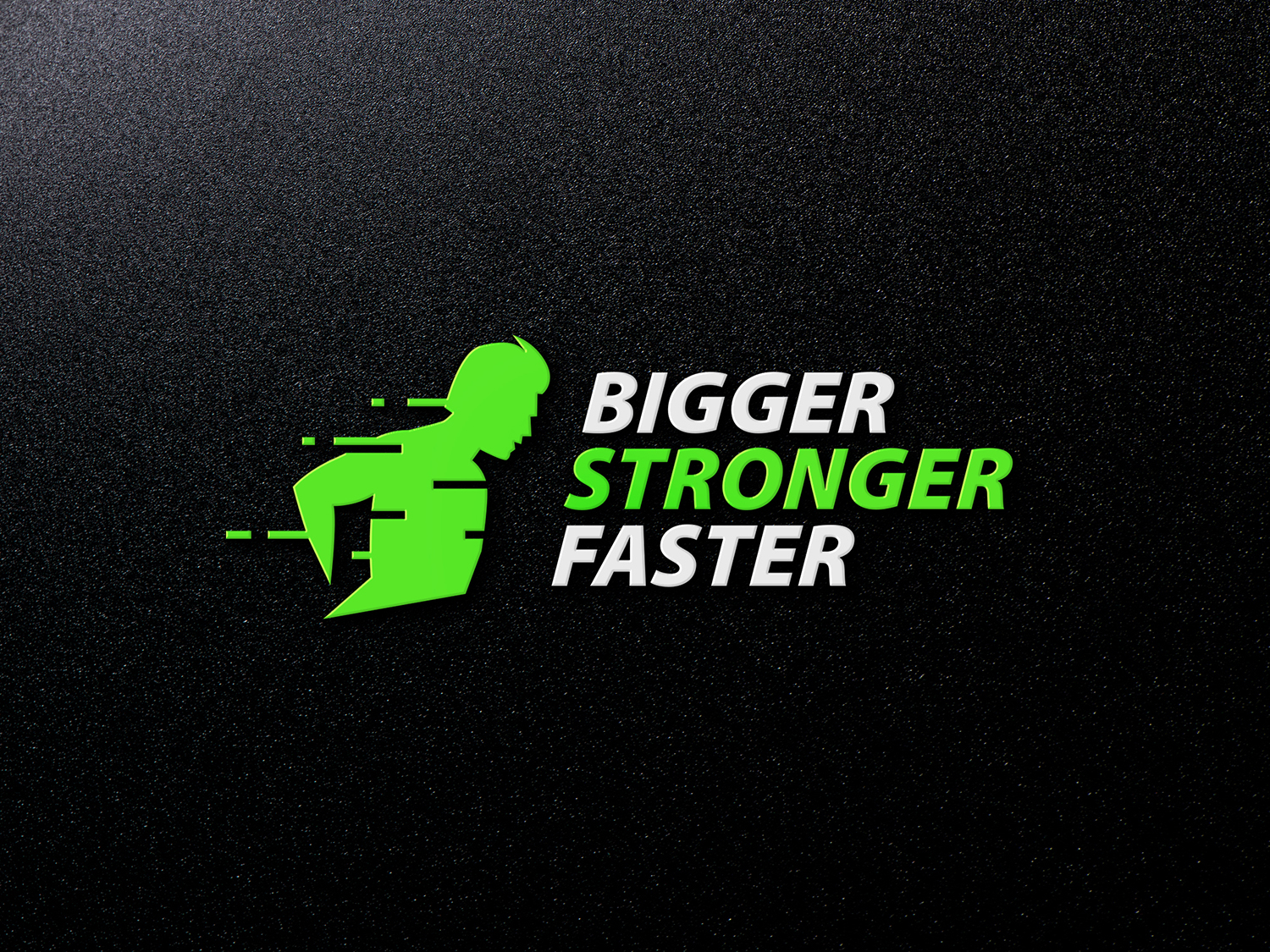 Logo Design by Muhammad Imran 3 for Bigger Stronger Faster | Design #21829799