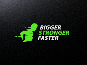 Logo Design by Muhammad Imran 3 for Bigger Stronger Faster | Design: #21829799