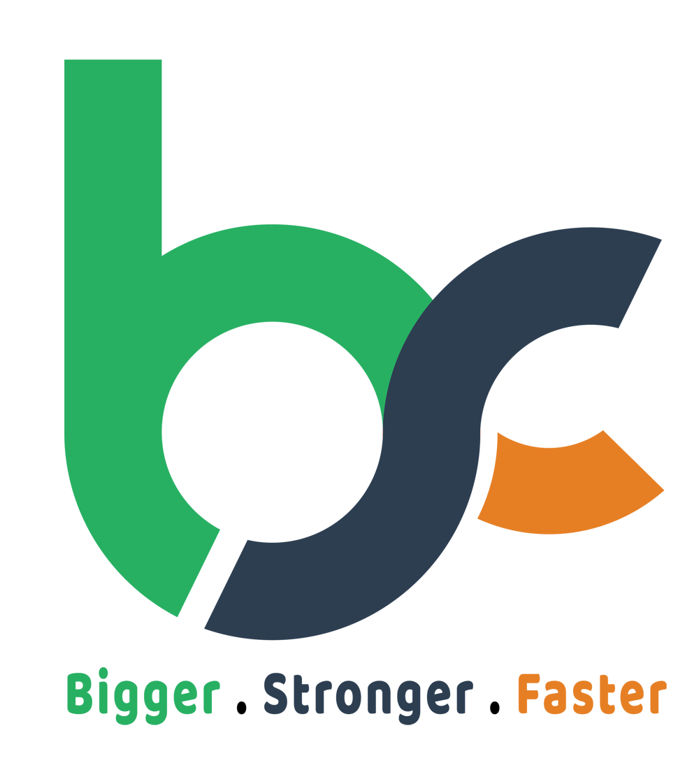 Logo Design by Bassam Muhajjar for Bigger Stronger Faster | Design #21838101