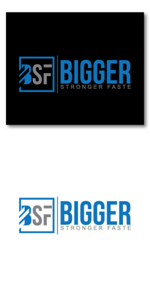 Logo Design by JAFRIN for Bigger Stronger Faster | Design: #21828036
