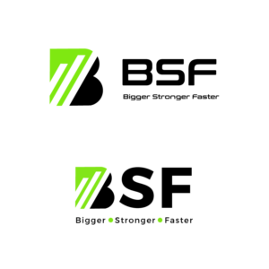 Logo Design by Nishi 4 for Bigger Stronger Faster | Design: #21837573
