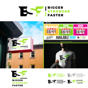 Logo-Design von artcynical für Bigger Stronger Faster | Design #21831276