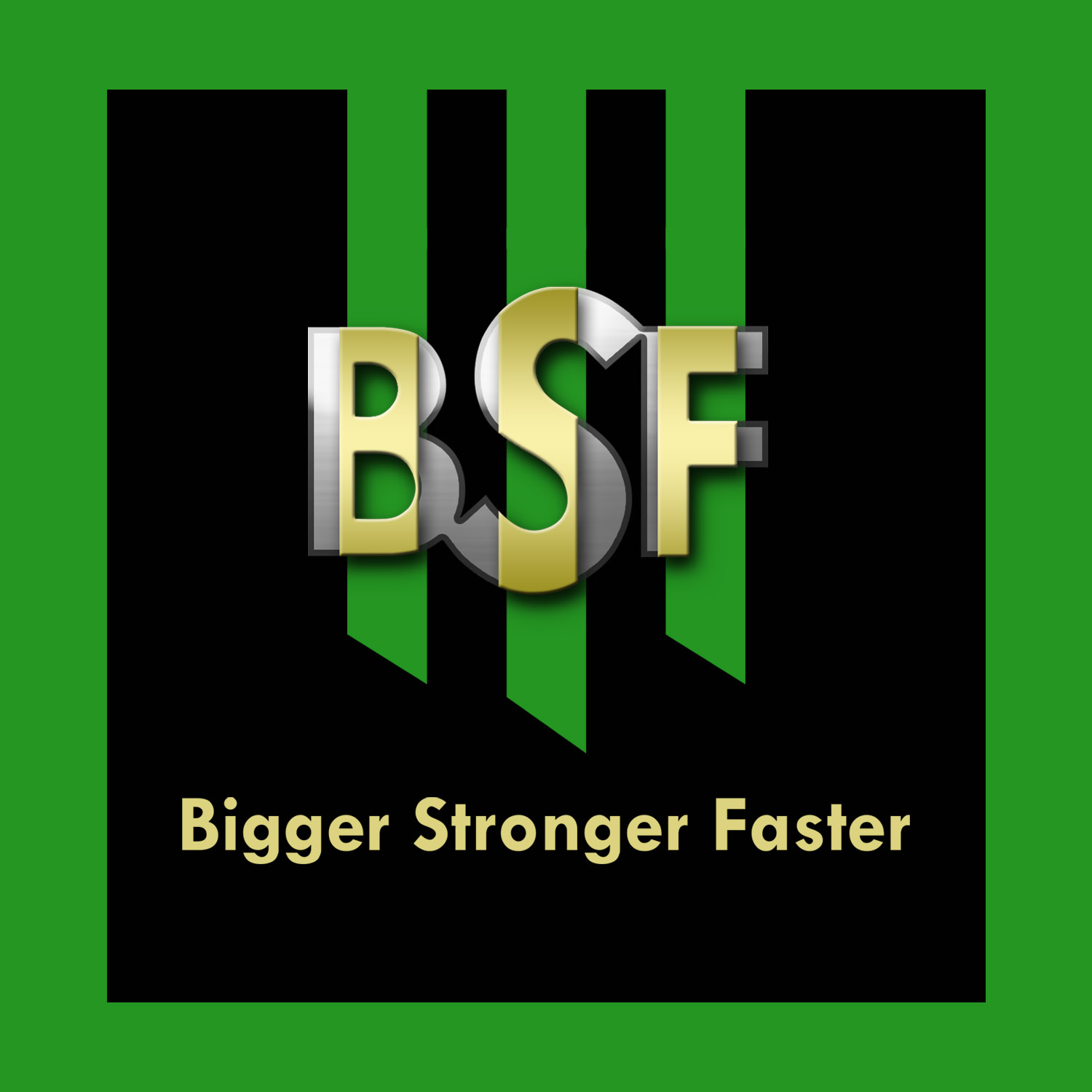 Logo Design by YopSArtdesign1972 for Bigger Stronger Faster | Design #21845372