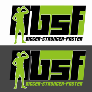 Logo Design by Karen P for Bigger Stronger Faster | Design: #21864257