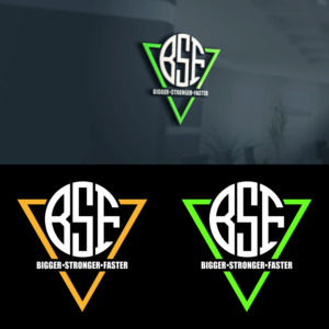 Logo Design by sinau_nggambar for Bigger Stronger Faster | Design: #21826982
