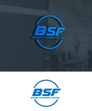 Logo Design by Aliqa Design for Bigger Stronger Faster | Design: #21836480