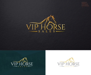 VIP Horse Sales | Logo Design by step forward 2