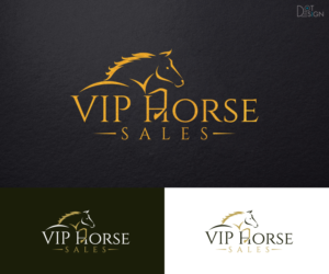 VIP Horse Sales | Logo Design by Dot Design 3